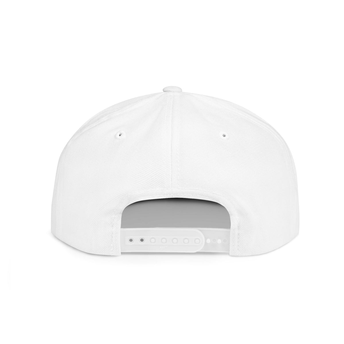 Snapback Hat — Sparkling Snowflake Cluster Embroidery