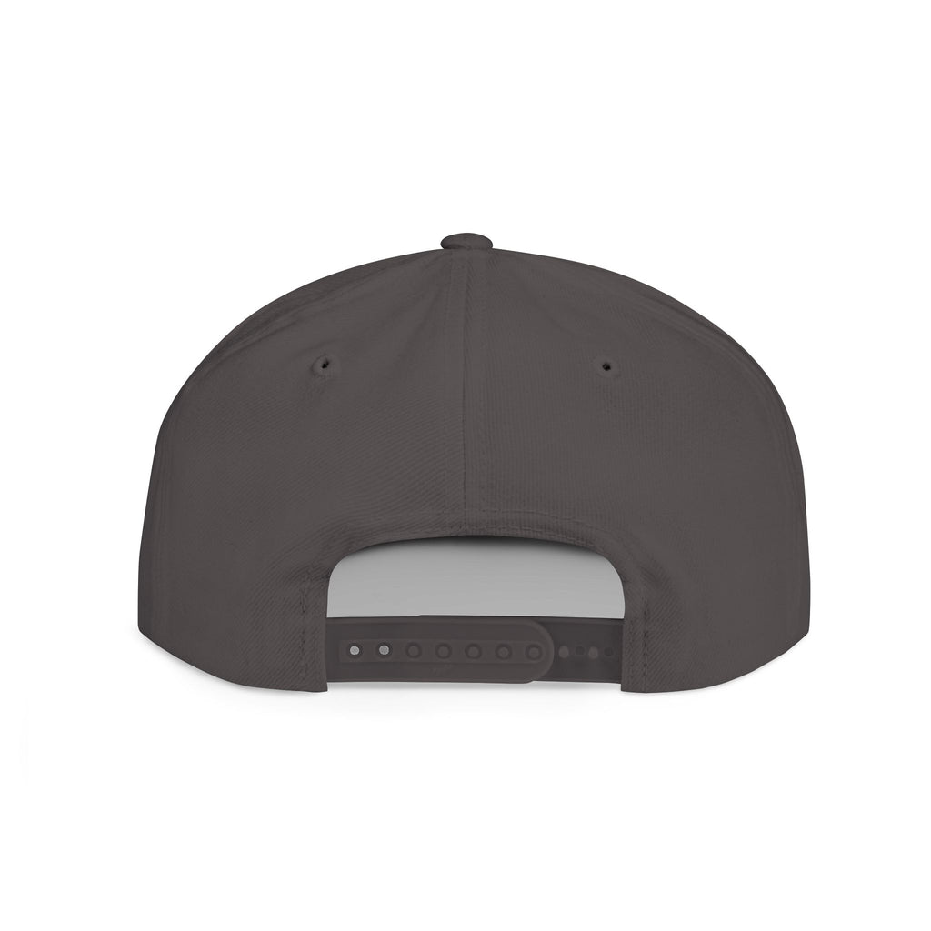 Snapback Hat — Sparkling Snowflake Cluster Embroidery