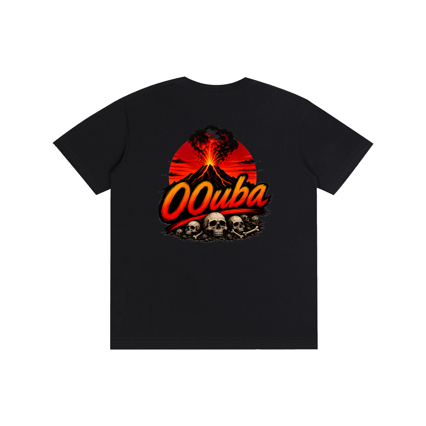 OO a Volcano Pure Cotton Unisex T-Shirt