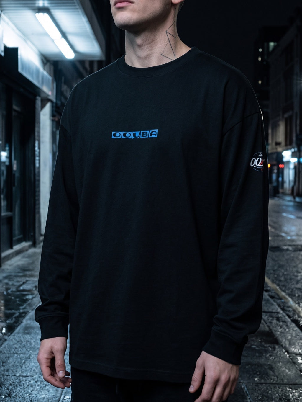 Skull Puzzle Long Sleeve Tee