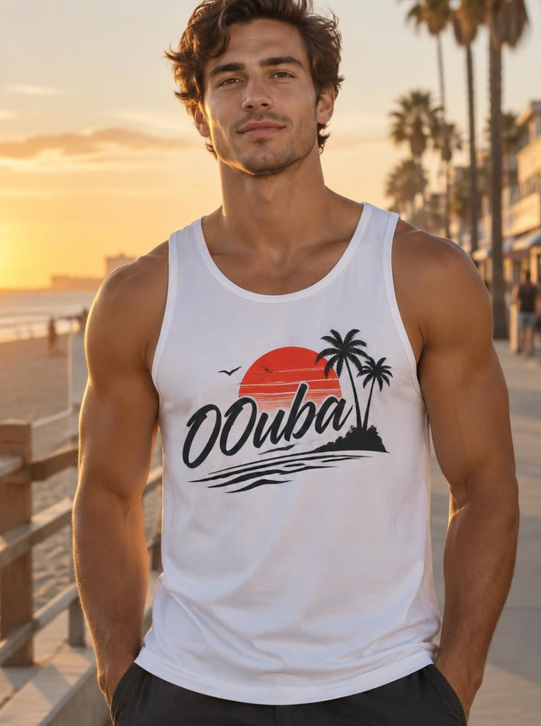 OOuba Tropical Island Essential Performance Tank Top
