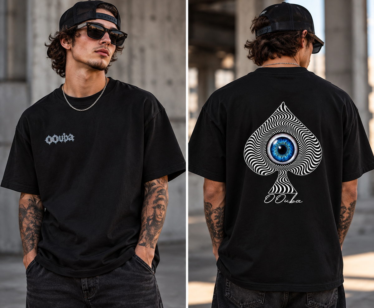 Optical Illusion Spade T-Shirt