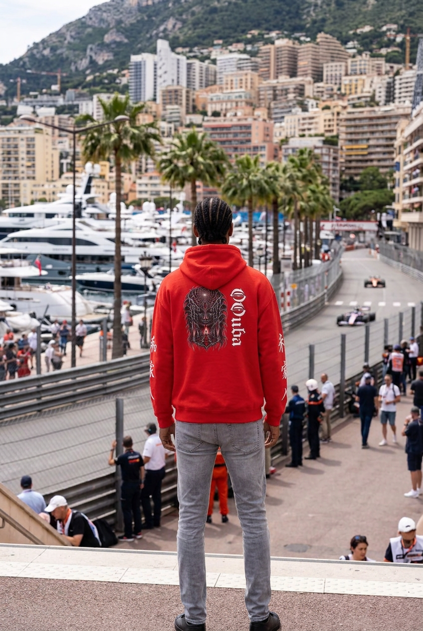 OOUBA Gothic / Family & Peace Premium Hoodie