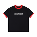 OOuba Molest Hell fundraiser for victims Contrast Edge Ribbed Crewneck T-Shirt