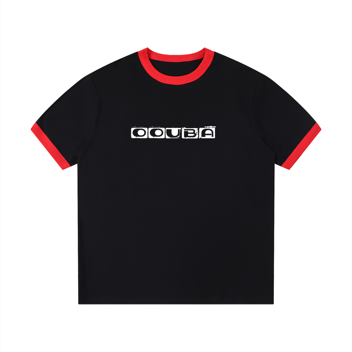 OOuba Molest Hell fundraiser for victims Contrast Edge Ribbed Crewneck T-Shirt