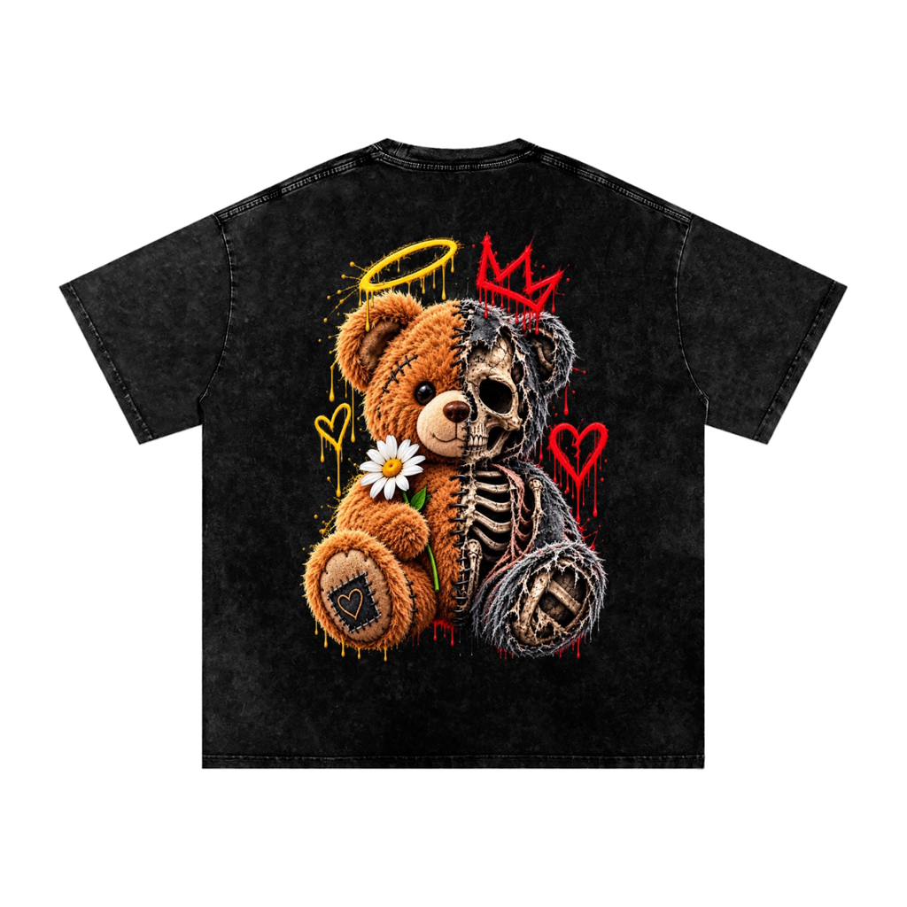 Cute and Damaged Bear T-Shirt
