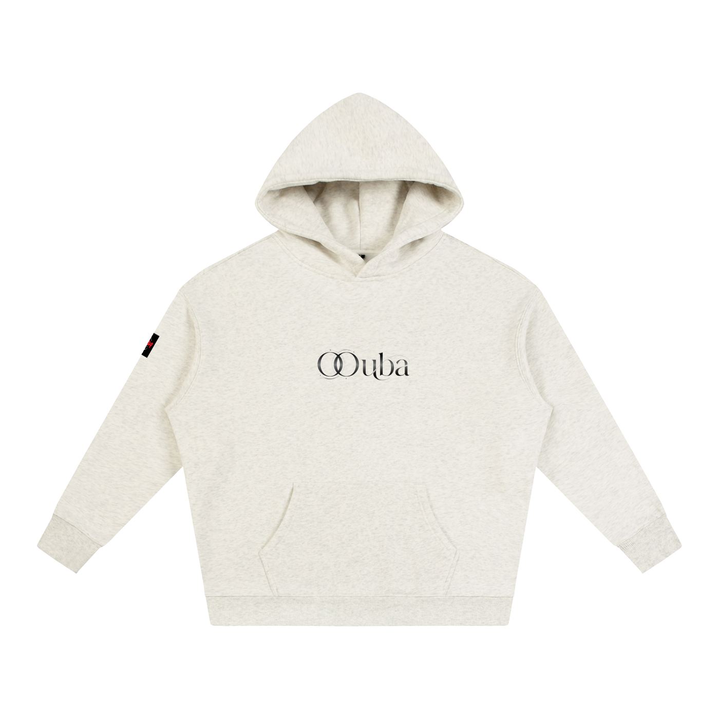 OOubaOversize Fleeced Hoodie